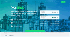 Desktop Screenshot of paysend.com
